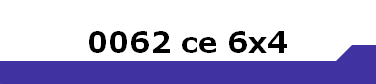 0062 ce 6x4